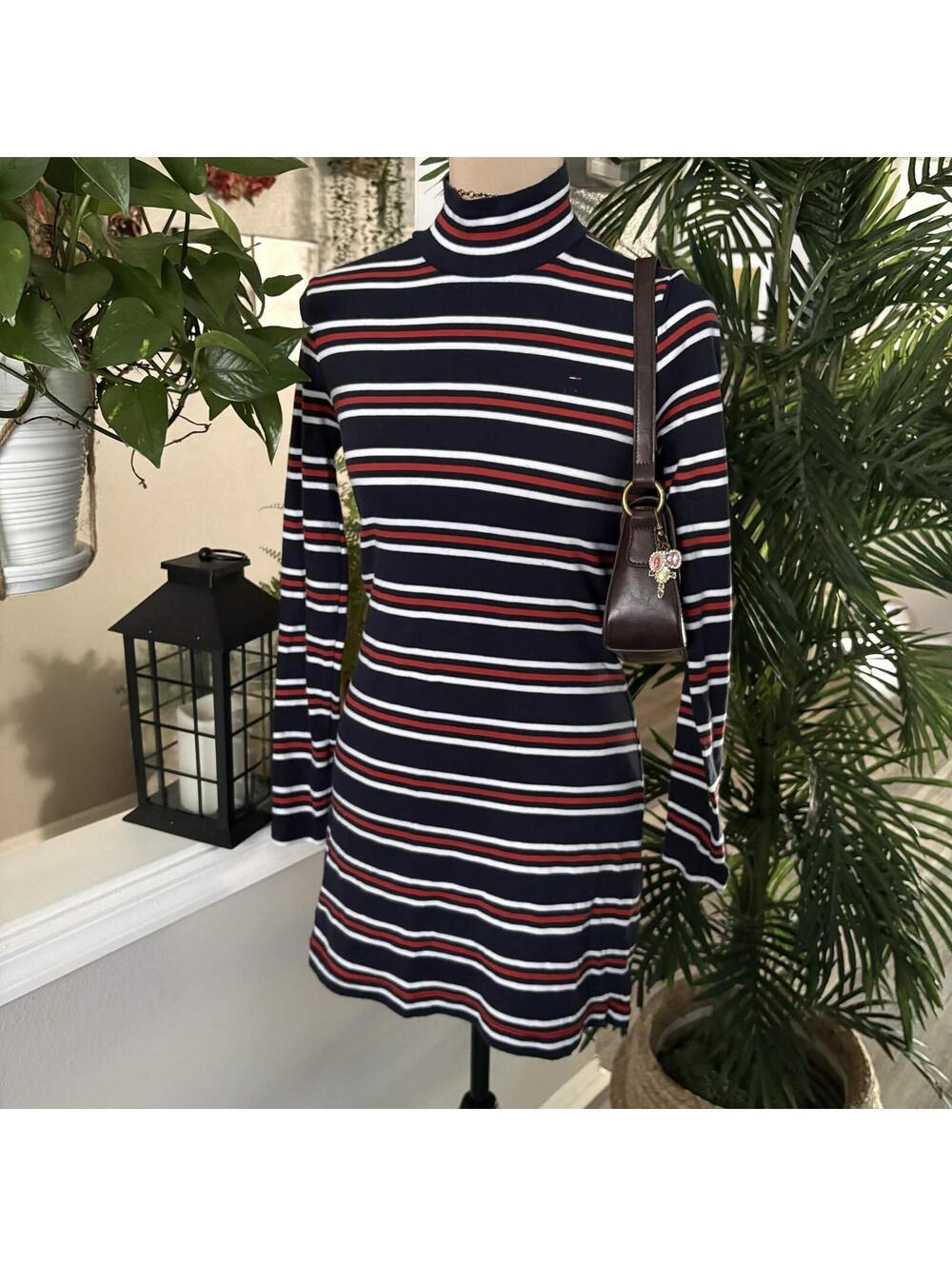 tommy striped dress